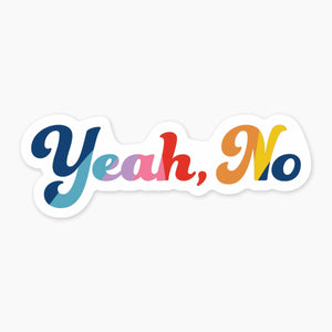 Yeah, No Sticker