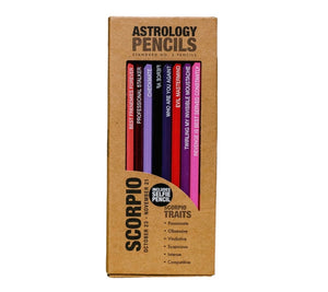 Astrology Pencils - Scorpio