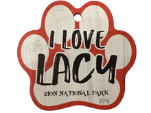 Paw Print "L" Names