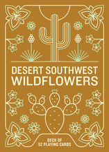 Desert Southwest Wildflowers Playing Cards