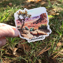 Canyonlands - Utah's Big 5 Watercolor Sticker