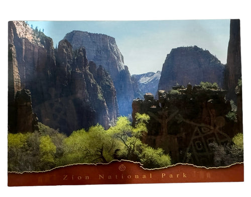 Zion Temple of Sinowava Postcard