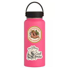 Distracted by Cool Rocks Bear Vinyl Sticker