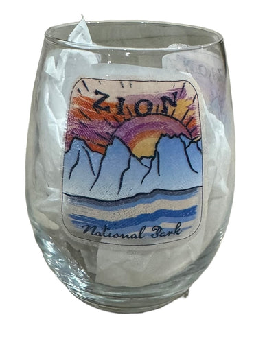 Contrast Stemless Wine Glass