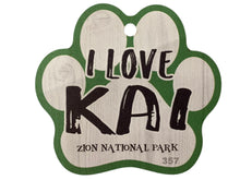 Paw Print "K" Names