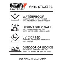 Squatchy Bigfoot Sticker