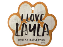Paw Print "L" Names