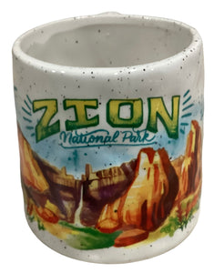 Zion Watercolor Dimple Mug