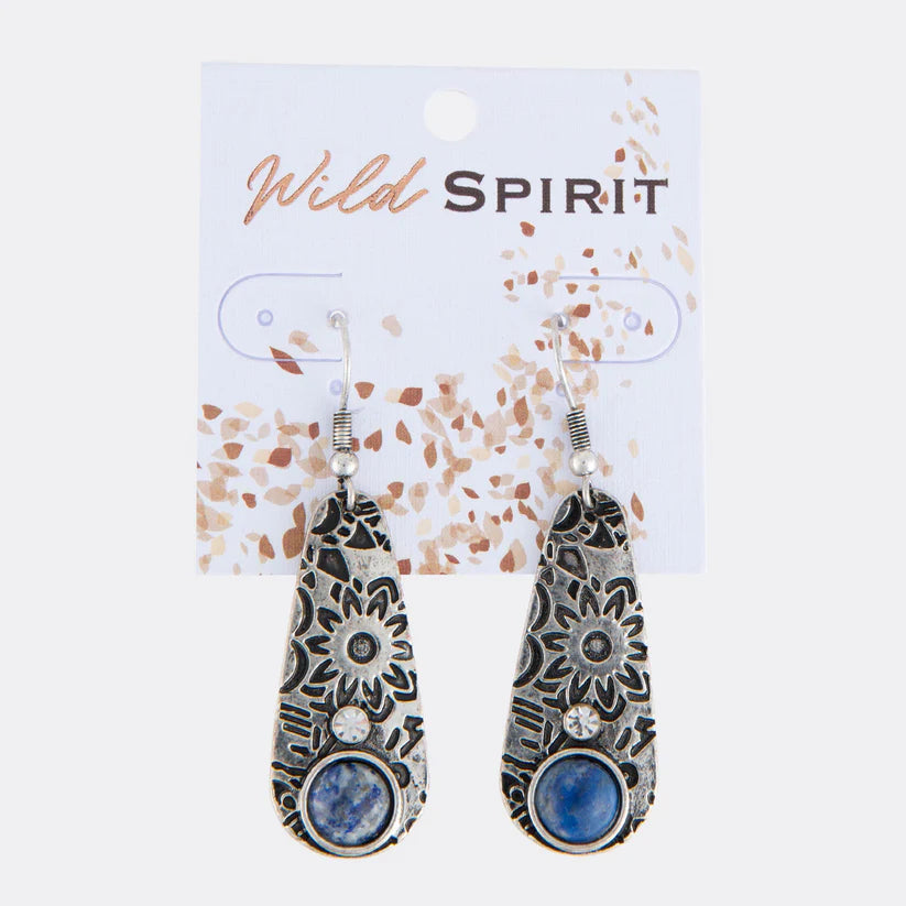 Oval Teardrop Earrings