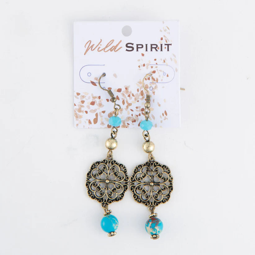 Beaded Boho Earrings