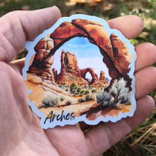 Arches - Utah Big 5 Watercolor Sticker