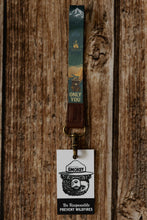 Smokey Bear Wristlet Keychain Lanyard