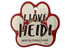 Paw Print "H" Names