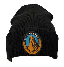 Zion Blue Oval Beanie