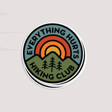 Everything Hurts Hiking Club Sticker