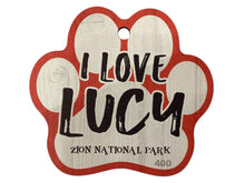 Paw Print "L" Names