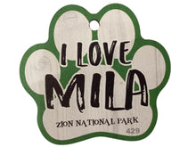 Paw Print "M" Names