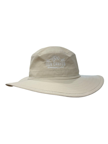Wide Brim Hat w Flap