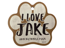 Paw Print "J" Names