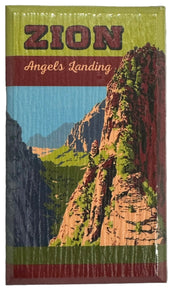 Angels Landing Small Faux Sign