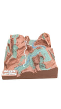 Angels Landing 3D Trail Map Magnet