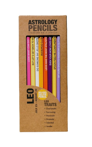 Astrology Pencils - Leo