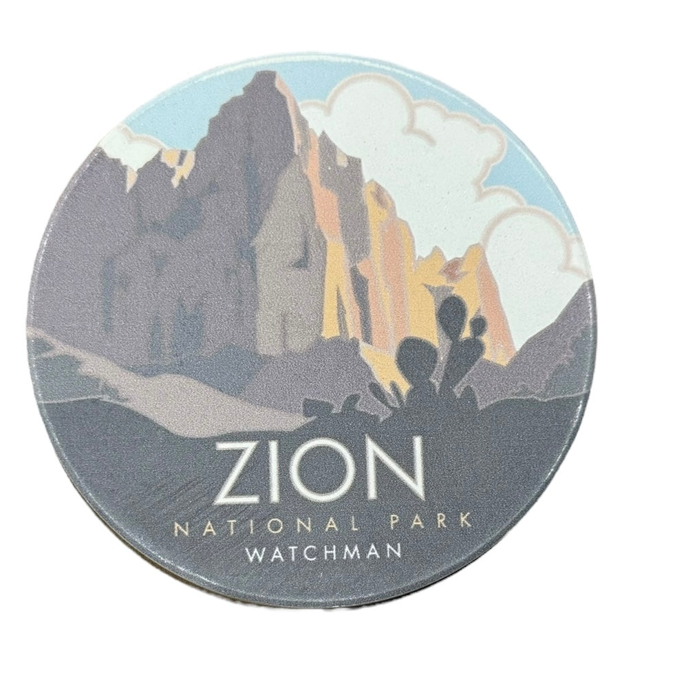 Zion NP Watchman Coaster