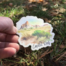 Capitol Reef - Utah's Big 5 Watercolor Sticker