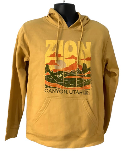 Zion Canyon Drop Letter Hoodie*