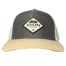 Zion Black and White Diamond Hat