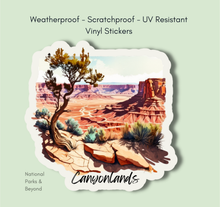 Canyonlands - Utah's Big 5 Watercolor Sticker