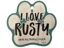 Paw Print "R" Names