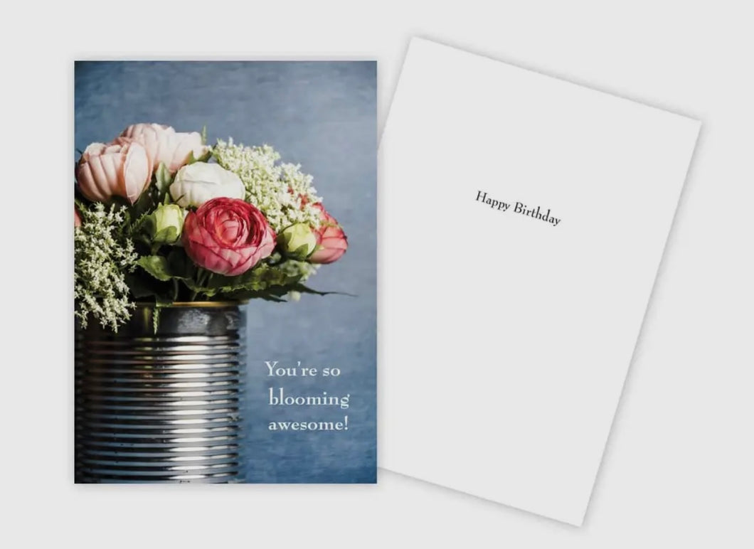 Blooming Awesome Birthday Card