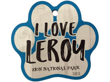 Paw Print "L" Names