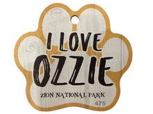 Paw Print "O" Names