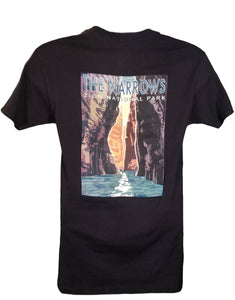 Zion Narrows Poster T-Shirt