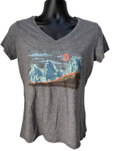 Layered Grunge Women V-Neck Shirt