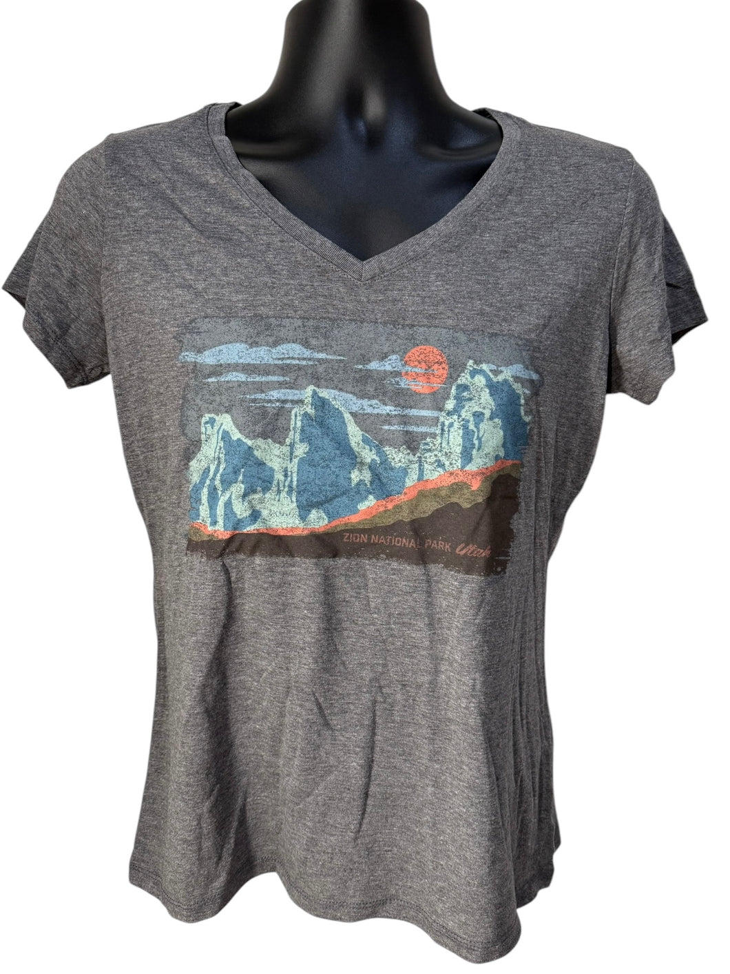 Layered Grunge Women V-Neck Shirt