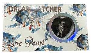 Love Pearl Dreamcatcher Necklace