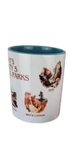 Utah's Mighty Five National Parks Coffee Mug