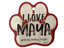 Paw Print "M" Names