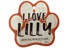 Paw Print "L" Names