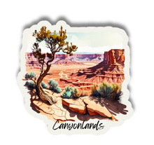 Canyonlands - Utah's Big 5 Watercolor Sticker