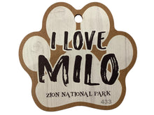 Paw Print "M" Names