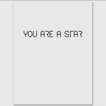 Bowie You Are a Star Birthday Card