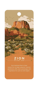 Zion NP Promised Land Bookmark