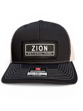 Zion Black & White Patch Hat