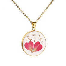 Pressed Flower Necklace