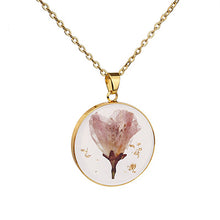 Pressed Flower Necklace