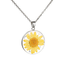 Pressed Flower Necklace